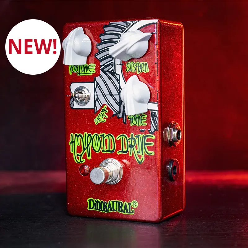 hypoid drive guitar pedal